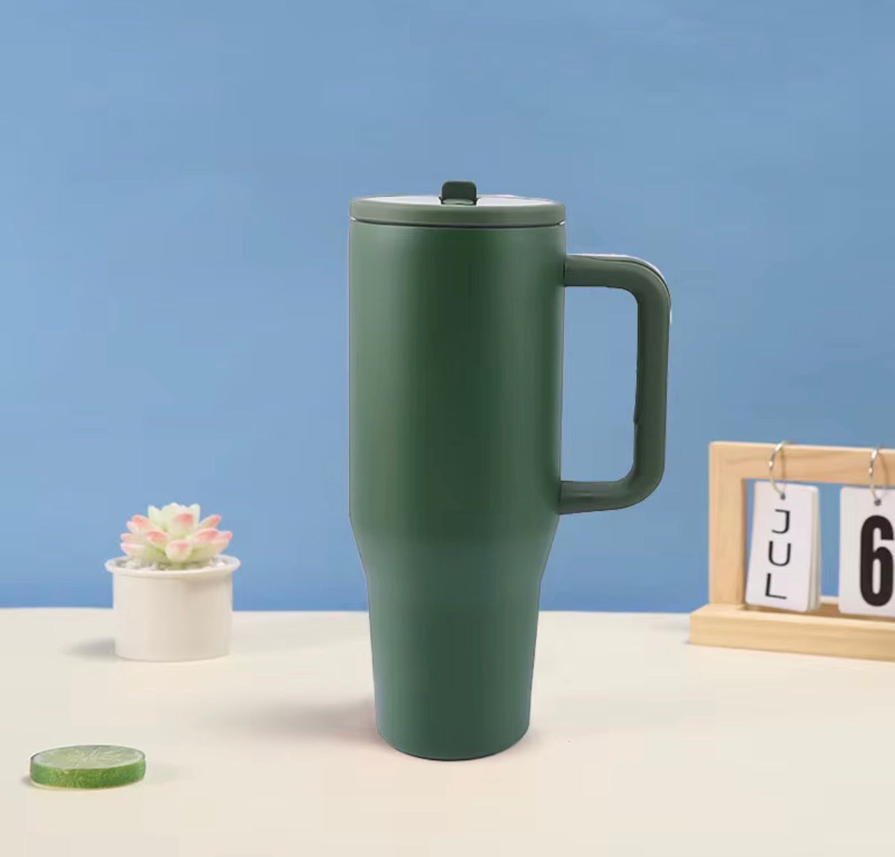Nuevo Vaso Térmico de Viaje Hydro de 40 oz, 100% a Prueba de Fugas,